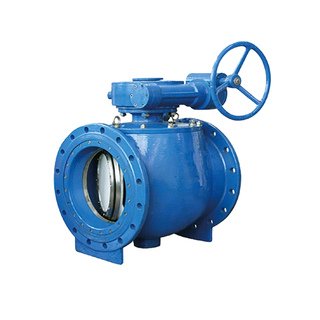 Ductile Iron Eccentric Half Ball Valve in Water Power Plant