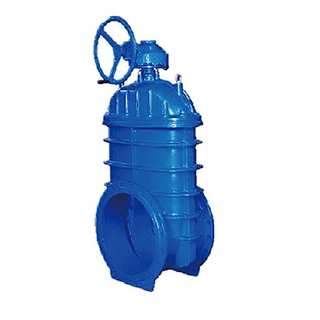 Ductile Iron Casting Flange Type Resilient Seated Gate Valve in Water Plant Power Plant